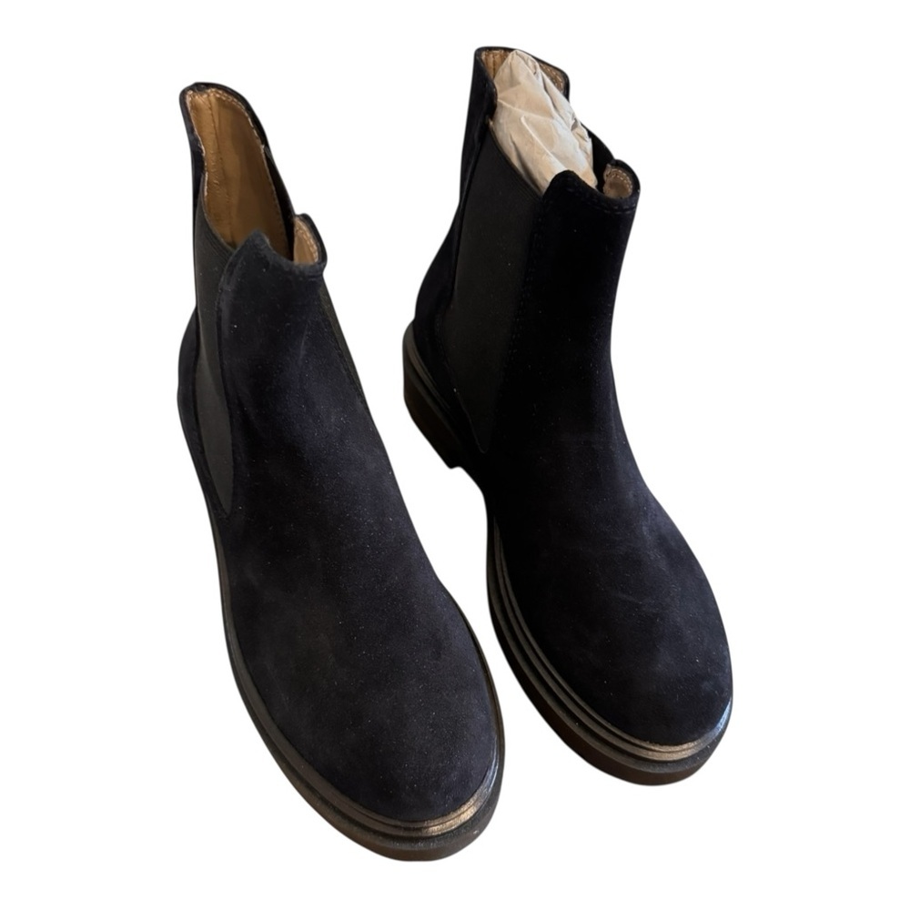 Italeau Waterproof Suede Chelsea Boot Nib — image 2 of 8